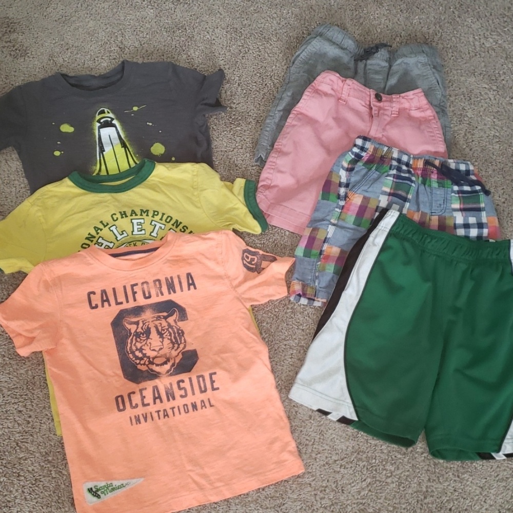 Lot of Boys Summer Wear sz 6-7x